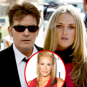 Charlie Sheen, Brooke Mueller, Chelsea Handler Charlie Sheen, Brooke Mueller, Chelsea Handler
